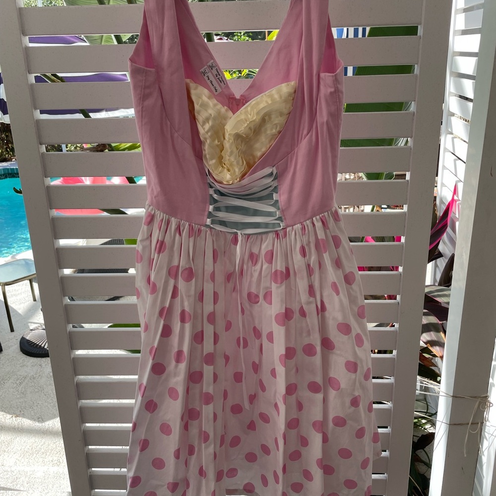 Vintage inspired by Jackie handmade dress little boo peep Medium